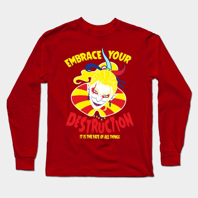 Embrace Your Destruction Long Sleeve T-Shirt by machmigo